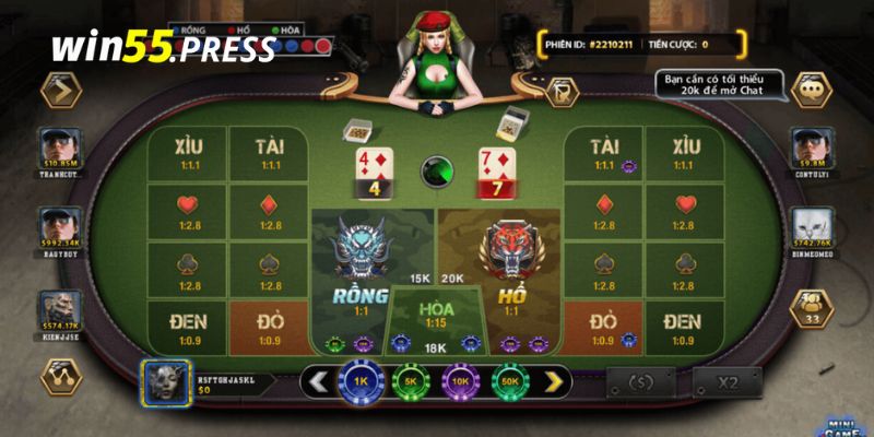 Sơ lược về Rồng Hổ Win55