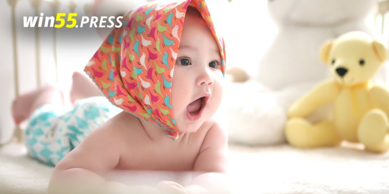 mo thay em be (1) Khi mơ thấy em bé thì những con số may mắn